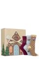 Mens and Women's SOCKSHOP 25 Pair Bamboo Christmas Advent Calendar - Women's Assorted