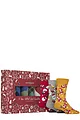 Mens and Women's 6 Pair SOCKSHOP Christmas Cracker Gift Boxed Bamboo Socks - Assorted