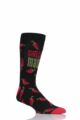 Mens and Ladies SOCKSHOP 1 Pair Lazy Panda Bamboo Fun & Novelty Socks - Chilli Mad