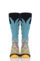 Mens and Ladies SOCKSHOP 1 Pair Lazy Panda Bamboo Fun & Novelty Socks - Cool Pineapple