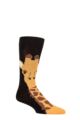 Sockshop Lazy Panda Womens Socks Novelty Fun Bright Patterned