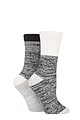 Women's 2 Pair SOCKSHOP Velvet Soft Boot Socks - Black