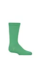 Boys and Girls 1 Pair SOCKSHOP Plain and Striped Bamboo Socks with Comfort Cuff and Smooth Toe Seams - Green