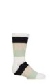 Boys and Girls 1 Pair SOCKSHOP Plain and Striped Bamboo Socks with Comfort Cuff and Smooth Toe Seams - White / Navy / Neutral