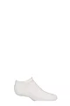 Kids 1 Pair SOCKSHOP Bamboo Cushioned Trainer Socks with Comfort Cuffs and Smooth Toe Seams - White