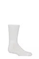Boys and Girls 1 Pair SOCKSHOP Bamboo Cushioned Sports Socks with Comfort Cuffs and Smooth Toe Seams - White