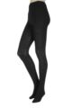 Women's 1 Pair SockShop Brushed Inside Bamboo Tights - Black