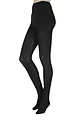 Women's 1 Pair SockShop Brushed Inside Bamboo Tights - Black