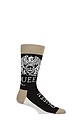 SOCKSHOP Music Collection 1 Pair Queen Cotton Socks - Crest