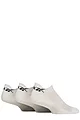 Mens and Women's 3 Pair Reebok Essentials Cotton Trainer Socks - White