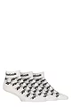 Mens and Women's 3 Pair Reebok Essentials Cotton Ankle Socks - White