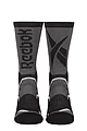 Mens and Women's 1 Pair Reebok Technical Recycled Crew Technical Fitness Socks - Black