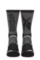 Mens and Ladies 1 Pair Reebok Technical Recycled Crew Technical Fitness Socks - Black