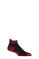 Mens and Women's 1 Pair Reebok Technical Cotton Ankle Technical Yoga Socks - Red / Black
