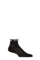 Mens and Women's 1 Pair Reebok Technical Recycled Ankle Technical Running/Cycling Socks - Black