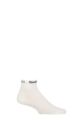 Mens and Women's 1 Pair Reebok Technical Recycled Ankle Technical Running/Cycling Socks - White