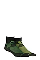 Mens and Women's 2 Pair Reebok Technical Recycled Ankle Technical Light Running Socks - Black