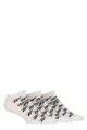 Mens and Women's 3 Pair Reebok Essentials Cotton Trainer Socks - White