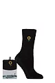 Women's 1 Pair SOCKSHOP Wildfeet Gift Boxed Fluffy Slipper Socks - Sunflower