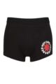 SOCKSHOP Music Collection 1 Pack Red Hot Chili Peppers Boxer Shorts - Black