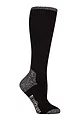 Women's 1 Pair SOCKSHOP BlueGuard RHS Royal Horticultural Society Cotton Gardening Long Boot Socks - Black