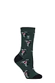 Women's 1 Pair SOCKSHOP Heat Holders 1.6 TOG Lite RHS The Royal Horticultural Society Thermal Socks - Fruit Teal