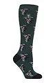 Women's 1 Pair SOCKSHOP Heat Holders 1.6 TOG Lite RHS The Royal Horticultural Society Thermal Wellington Boot Socks - Fruit Teal