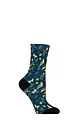 Women's 1 Pair SOCKSHOP RHS Royal Horticultural Society Patterned Socks - Birds / Fruit