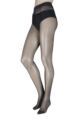 Ladies 1 Pair Trasparenze Rosy 20 Denier Silky Sheer Tights - Anthracite