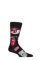 SOCKSHOP Music Collection 1 Pair The Rolling Stones Cotton Socks - Logos