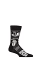 SOCKSHOP Music Collection 1 Pair The Rolling Stones Cotton Socks - Mono Logos