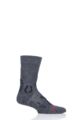 Mens 1 Pair UYN Cool Merino Trekking Socks - Grey