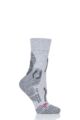 Ladies 1 Pair UYN Explorer Comfort Trekking Socks - Light Grey