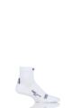 Mens 1 Pair UYN Low Cut Trainer Socks - White