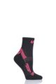 Ladies 1 Pair UYN Run Superleggera Socks - Black