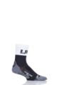 Mens 1 Pair UYN Cycling Light Weight Socks - Black
