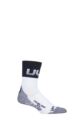 Mens 1 Pair UYN Cycling Light Weight Socks - White