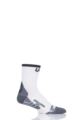 Mens 1 Pair UYN Cycling Superleggera Socks - White