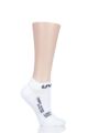 Ladies 1 Pair UYN No Show Trainer Socks - White