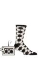 Mens  1 Pair SOCKSHOP Wildfeet Man Cave Gift Boxed Socks - Football