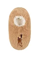Women's 1 Pair SOCKSHOP Wildfeet Novelty Slippers - Fawn