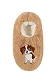 Women's 1 Pair SOCKSHOP Wildfeet Novelty Slippers - Puppy