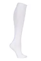Girls and Boys 1 Pair SOCKSHOP Plain Bamboo Knee High Socks with Comfort Cuff and Smooth Toe Seams - White