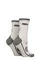 Women's 2 Pair Storm Bloc with BlueGuard Hiking Socks - Stone / Charcoal