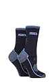Women's 2 Pair Storm Bloc with BlueGuard Hiking Socks - Navy / Blue