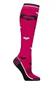 Women's 1 Pair Storm Bloc BlueGuard Patterdale Plain Patterned and Argyle Cotton Long Leg  Equestrian Socks - Hearts Cerise / Black