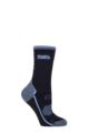 Women's 1 Pair Storm Bloc with BlueGuard Everdale Cotton Hiking Socks - Navy / Blue
