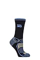 Women's 1 Pair Storm Bloc with BlueGuard Oakvale Cotton Aerobic Hiking Socks - Navy / Blue