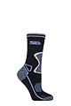 Women's 1 Pair Storm Bloc with BlueGuard Craglin Wool Hiking Socks - Navy / Blue