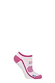 Women's 1 Pair Storm Bloc with BlueGuard Brigstock Cotton Sports Trainer Socks - White / Cerise